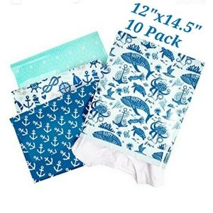 Ocean Navy Collection Size 12x14.5"  Variety Pack Of 10